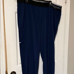 Skechers Men's Blue scrubs with Black Trim